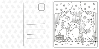 Aper&ccedil;u du contenu_Super Cuties: A Cozy Springtime Coloring Book