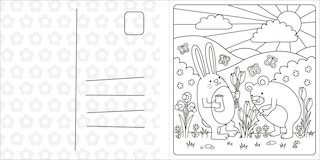 Aper&ccedil;u du contenu 2_Super Cuties: A Cozy Springtime Coloring Book