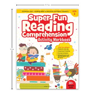 Aper&ccedil;u du contenu 4_Super Fun Reading Comprehension - Activity Workbook For Children - Level 2