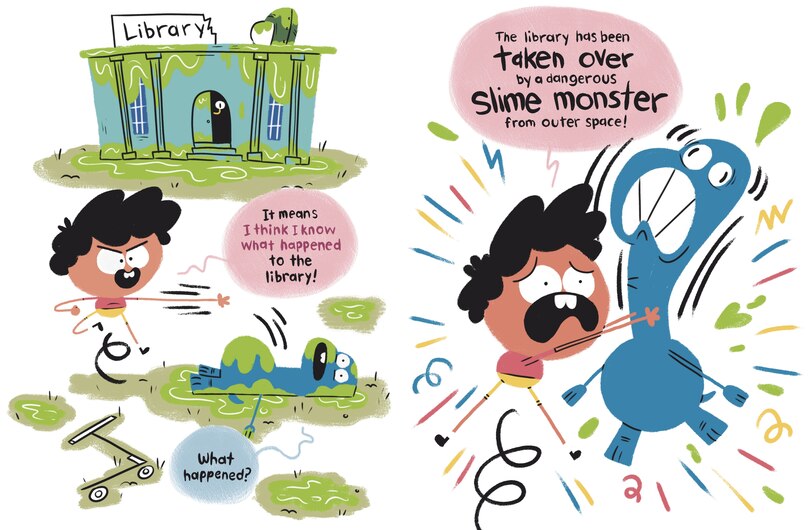 Sample content_Super Magic Boy: I Am a Slime Monster