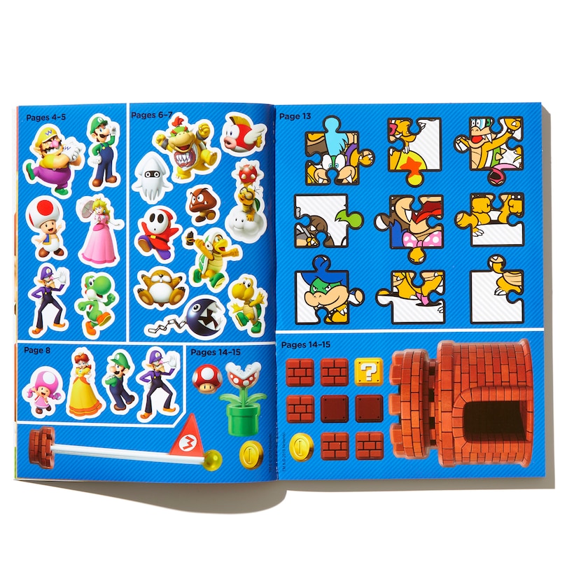 Sample content 2_Super Mario Official Sticker Book (Nintendo®)