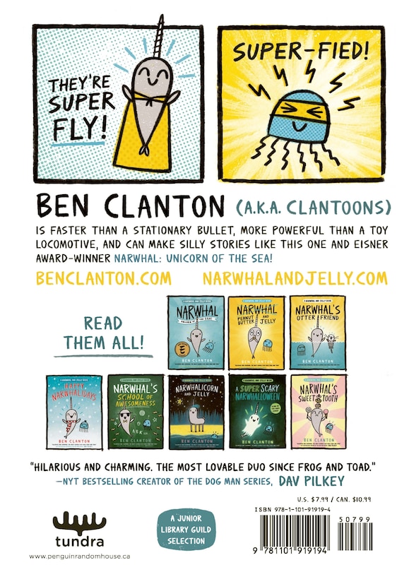 Back cover_Super Narwhal and Jelly Jolt (A Narwhal and Jelly Book #2)