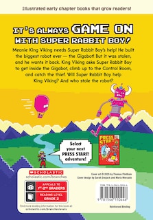 Back cover_Super Rabbit Boy vs. the Gigabot!: A Branches Book (Press Start! #16)