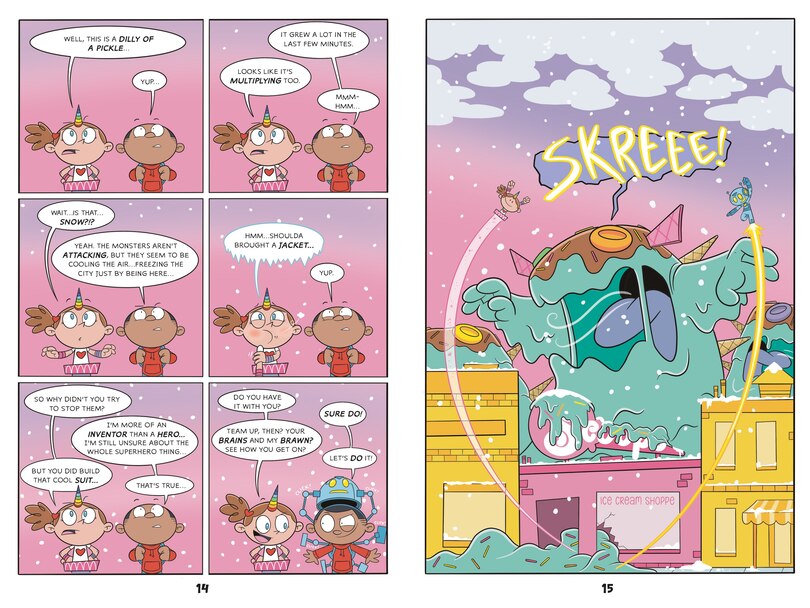 Aper&ccedil;u du contenu 2_Super Unicorn Princess: A Graphic Novel