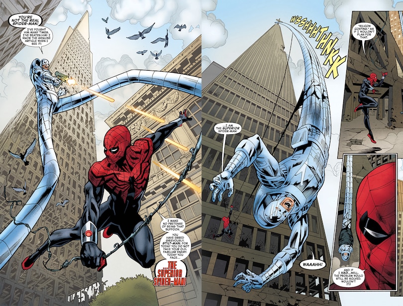 Sample content_Superior Spider-Man Returns Omnibus Mark Bagley Cover