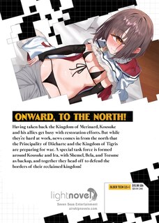 Back cover_Survival in Another World with My Mistress! (Light Novel) Vol. 8