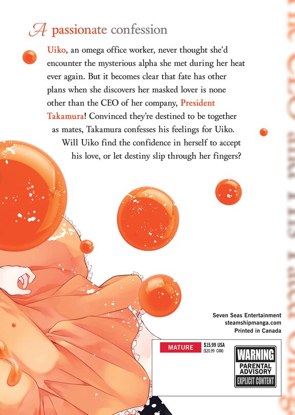 Back cover_Sweet Heat Before Falling in Love: The CEO and His Fated Omega Vol. 2