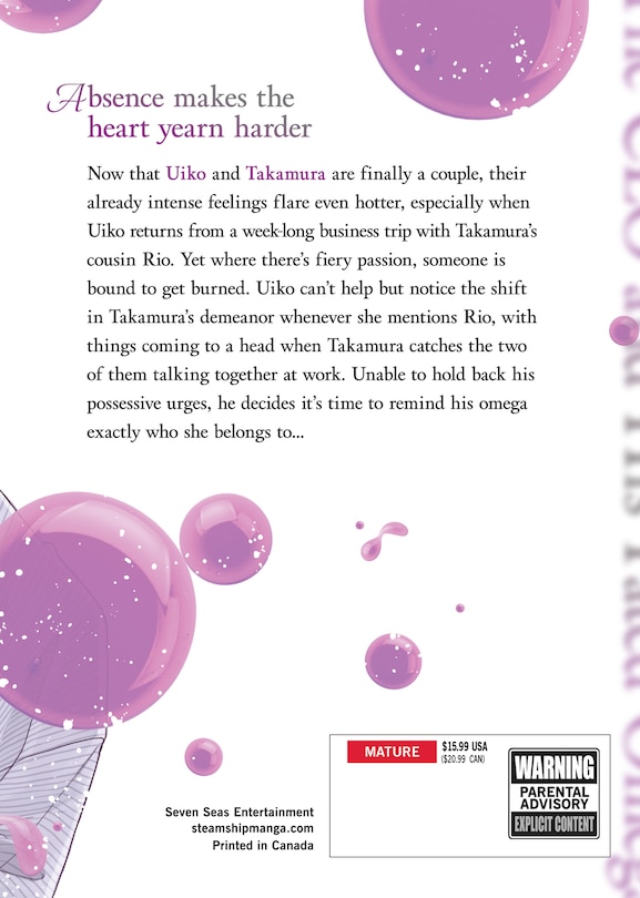 Back cover_Sweet Heat Before Falling in Love: The CEO and His Fated Omega Vol. 3