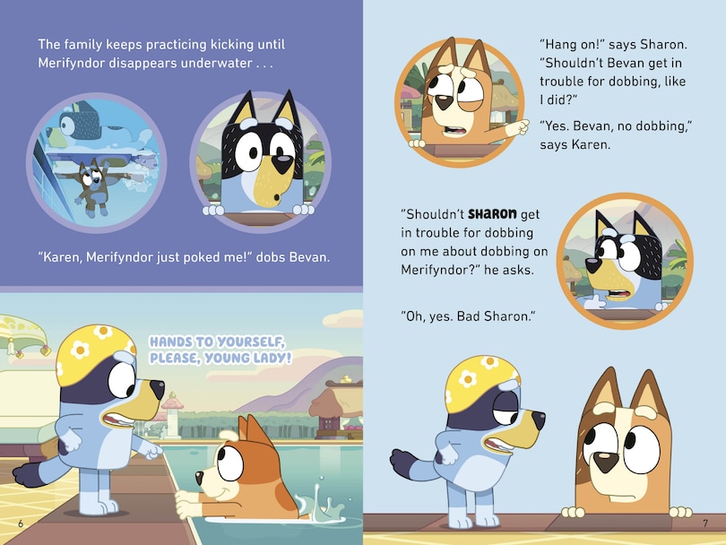 Aper&ccedil;u du contenu 3_Swim School: A Bluey Storybook