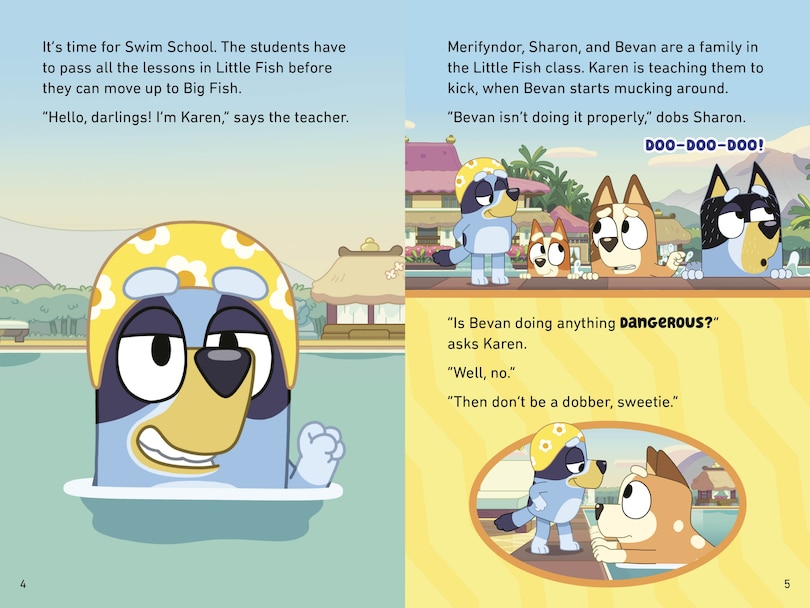 Aper&ccedil;u du contenu 4_Swim School: A Bluey Storybook