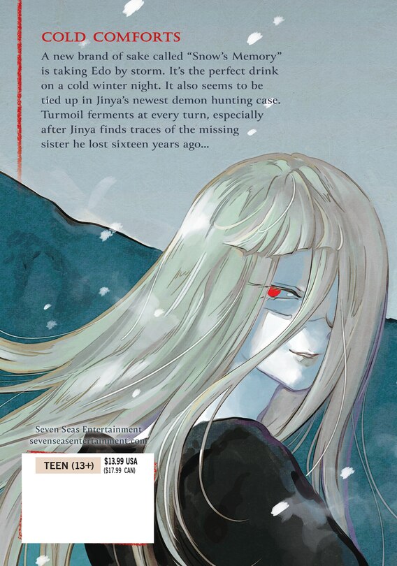 Back cover_Sword of the Demon Hunter: Kijin Gentosho (Manga) Vol. 7