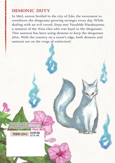 Back cover_Sword of the Demon Hunter: Kijin Gentosho (Manga) Vol. 8