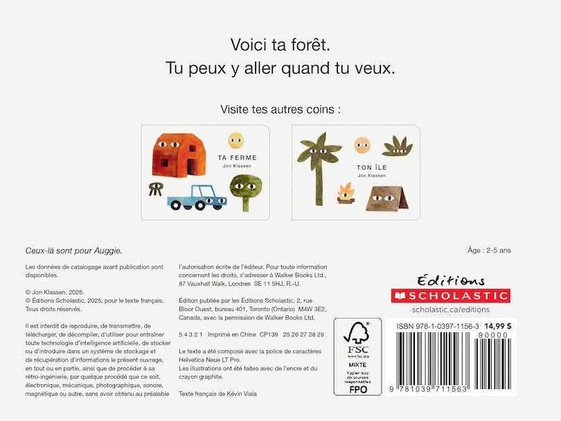 Couverture arrière_Ta forêt