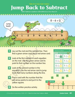 Sample content 4_Take It to Your Seat: Math Centers, Grade 1 Teacher Resource