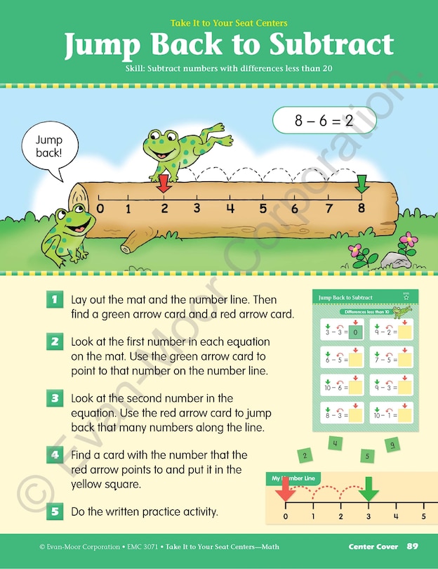 Sample content 4_Take It to Your Seat: Math Centers, Grade 1 Teacher Resource