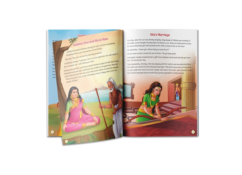 Aper&ccedil;u du contenu 2_Tales from Devis For Children: Tales from Indian Mythology