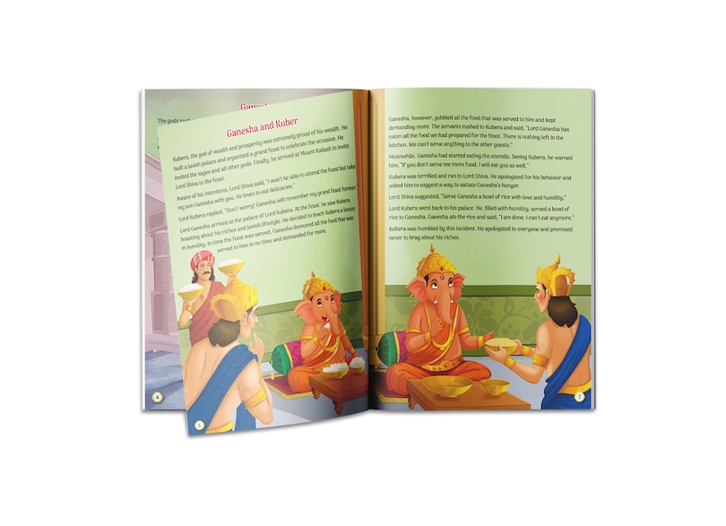 Aper&ccedil;u du contenu_Tales from Ganesha For Children: Indian Mythology