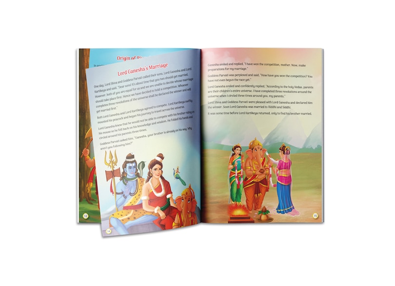 Aper&ccedil;u du contenu 2_Tales from Ganesha For Children: Indian Mythology
