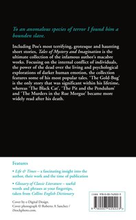 Back cover_Tales of Mystery and Imagination (Collins Classics)