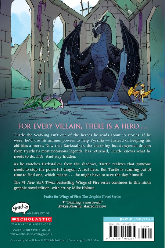 Couverture arrière_Talons of Power: A Graphic Novel (Wings of Fire Graphic Novel #9)
