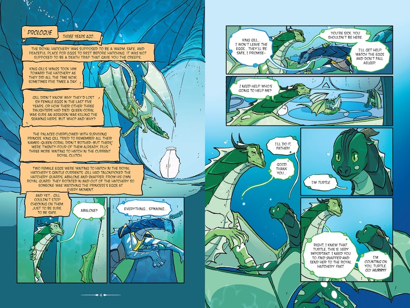 Aperçu du contenu 3_Talons of Power: A Graphic Novel (Wings of Fire Graphic Novel #9)