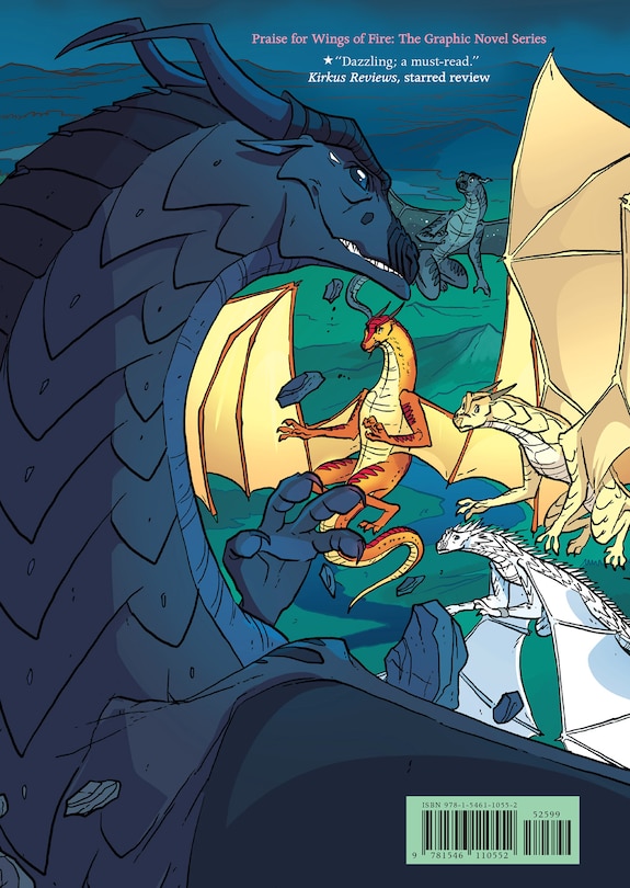 Couverture arrière_Talons of Power: A Graphic Novel (Wings of Fire Graphic Novel #9)