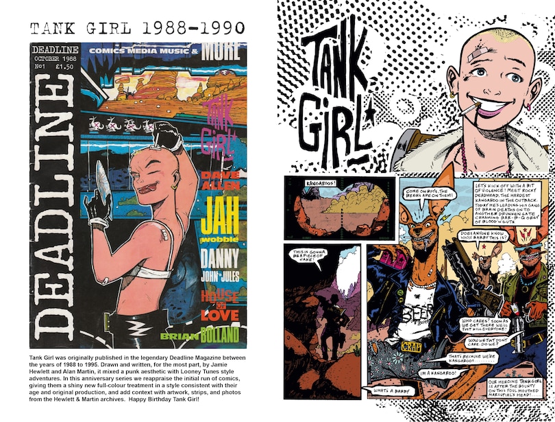Sample content_Tank Girl: Color Classics Book 1 1988-1990