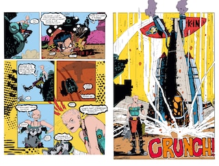 Sample content 2_Tank Girl: Color Classics Book 1 1988-1990