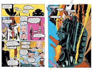 Sample content 3_Tank Girl: Color Classics Book 1 1988-1990