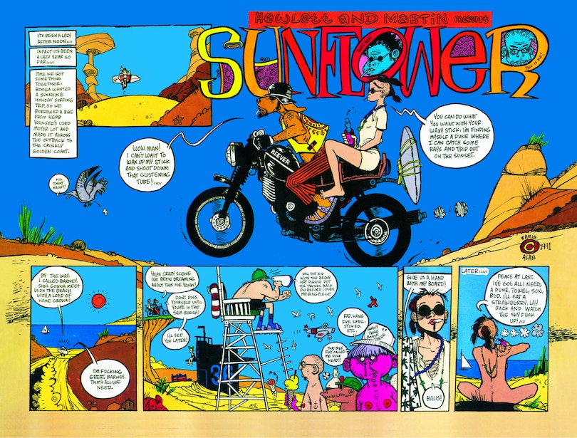 Aperçu du contenu_Tank Girl: Color Classics Book 2 1990-1993