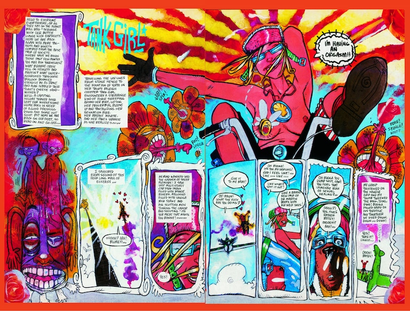 Aperçu du contenu 3_Tank Girl: Color Classics Book 2 1990-1993
