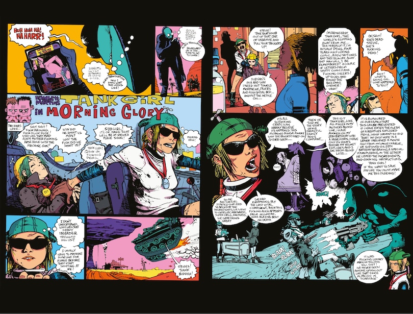 Aper&ccedil;u du contenu 2_Tank Girl: Color Classics Book 3 1993-1995