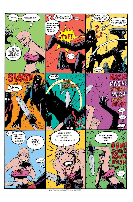 Sample content 3_Tank Girl: Color Classics Trilogy (1988-1995) Slipcase Set (Graphic Novel)