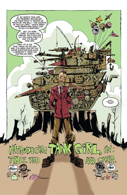 Sample content_Tank Girl: The Motherload Slipcase Set