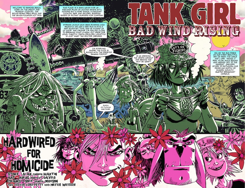 Sample content 2_Tank Girl: The Motherload Slipcase Set