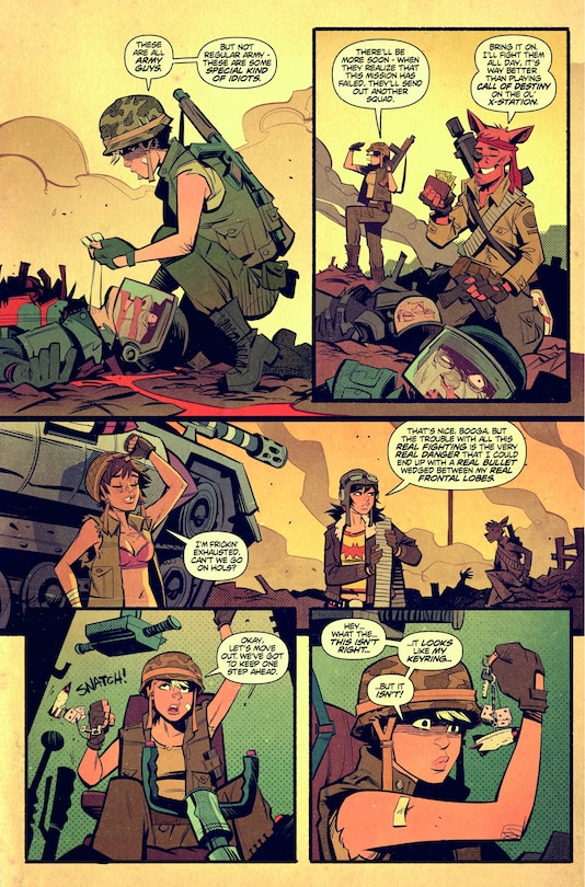 Sample content_Tank Girl: Unclenched Slipcase Set
