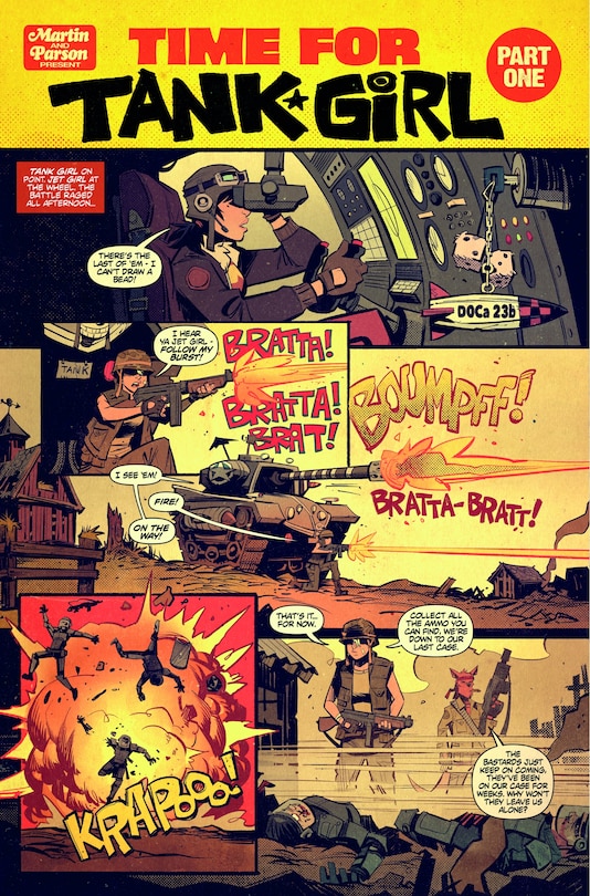 Sample content 2_Tank Girl: Unclenched Slipcase Set