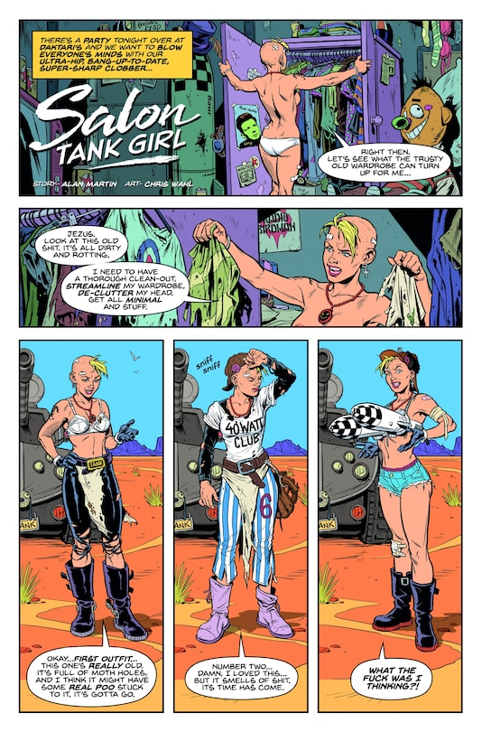 Sample content 4_Tank Girl: Unclenched Slipcase Set