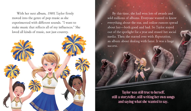 Aperçu du contenu 2_Taylor Swift: A Who Was? Illustrated Biography
