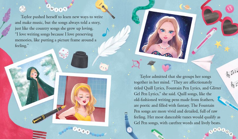 Aperçu du contenu 3_Taylor Swift: A Who Was? Illustrated Biography