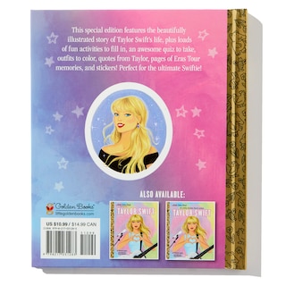 Back cover_Taylor Swift Ultimate Fan Edition Little Golden Book Biography