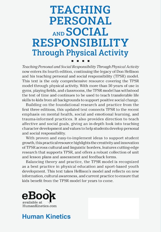 Back cover_Teaching Personal and Social Responsibility through Physical Activity