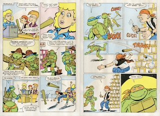 Sample content 3_Teenage Mutant Ninja Turtles Adventures Compendium, Vol. 1