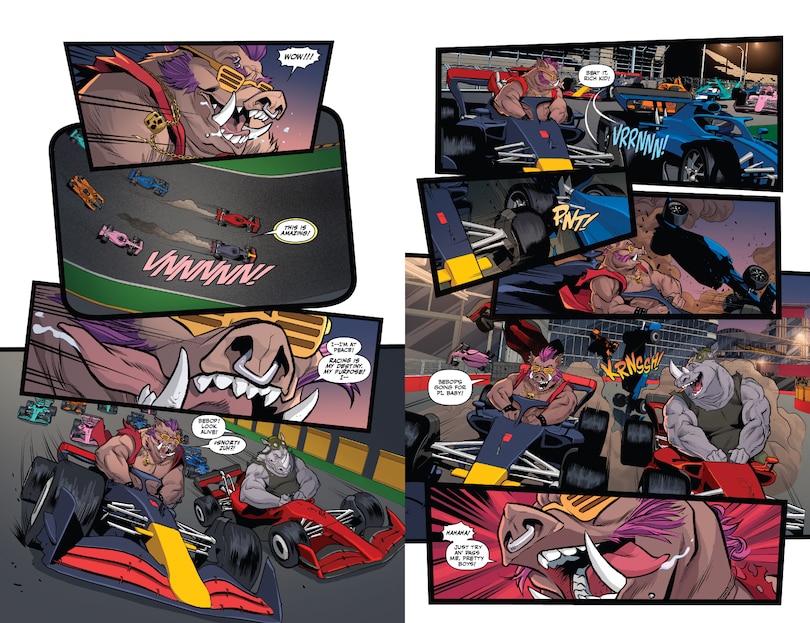 Aper&ccedil;u du contenu_Teenage Mutant Ninja Turtles: Mutant Nation, Vol. 2