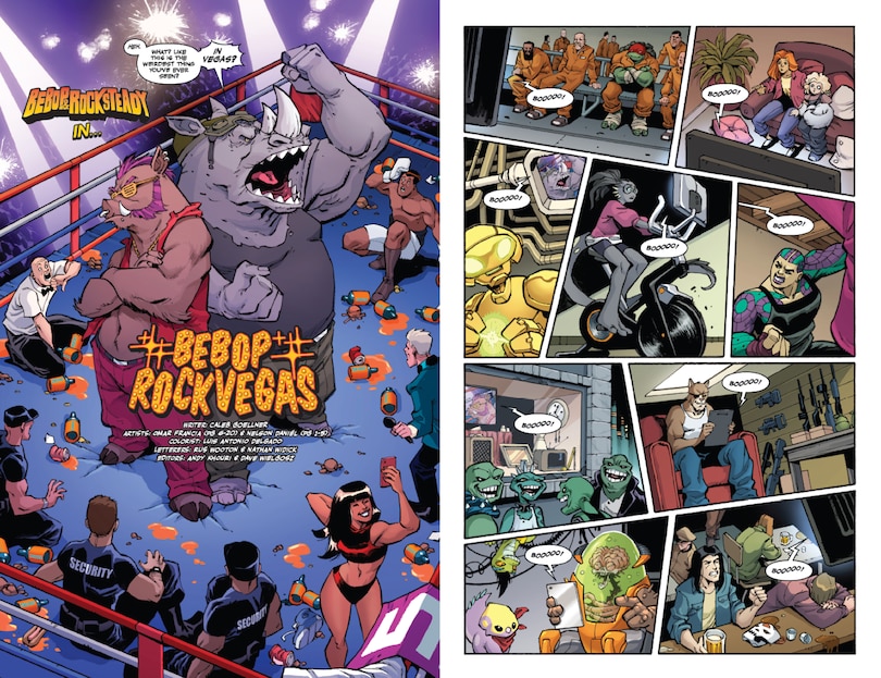 Aper&ccedil;u du contenu 4_Teenage Mutant Ninja Turtles: Mutant Nation, Vol. 2