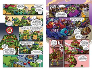 Sample content 2_Teenage Mutant Ninja Turtles: Saturday Morning Adventures--On The Go: Half-Shell Shenanigans