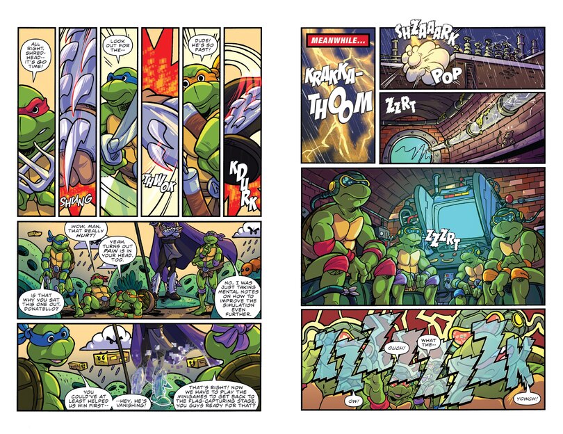 Sample content 3_Teenage Mutant Ninja Turtles: Saturday Morning Adventures--On The Go: Half-Shell Shenanigans