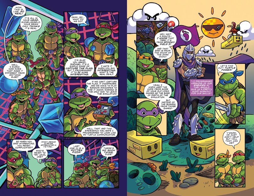 Sample content 4_Teenage Mutant Ninja Turtles: Saturday Morning Adventures--On The Go: Half-Shell Shenanigans