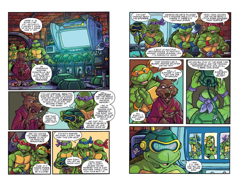 Sample content 5_Teenage Mutant Ninja Turtles: Saturday Morning Adventures--On The Go: Half-Shell Shenanigans