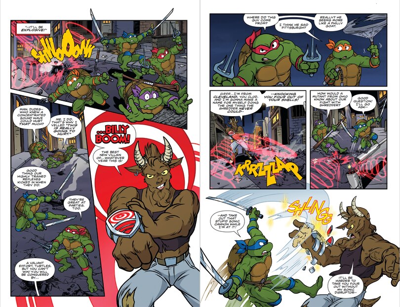 Sample content 3_Teenage Mutant Ninja Turtles: Saturday Morning Adventures, Vol. 5